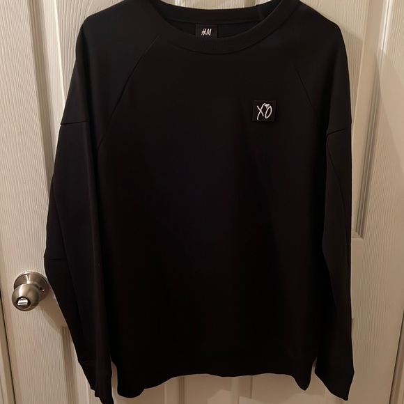 COPY - The Weeknd’s H&M Sweatshirt XO Black and White size S - Picture 3 of 3